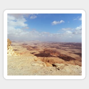 Israel, Mitzpe Ramon. Ramon Crater Sticker